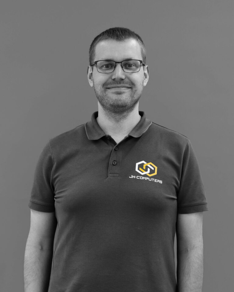 Florian Pfitzer ist Auszubildender für Fachinformatik bei JH-Computers in Stödtlen.